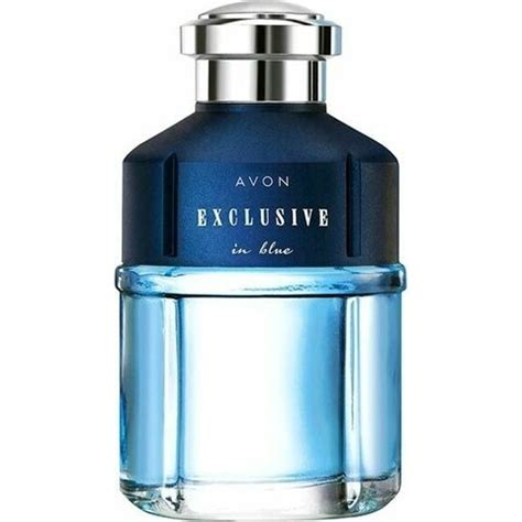 perfume avon exclusive in blue.